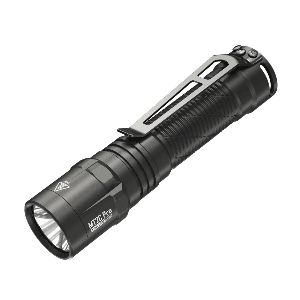 Lampe de poche tactique LED Nitecore MT2C Pro, 1800 lumens, UHi 20 LED, commandée via un interrupteur arrière