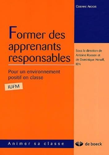 Former des apprenants responsables - Corinne Ardois