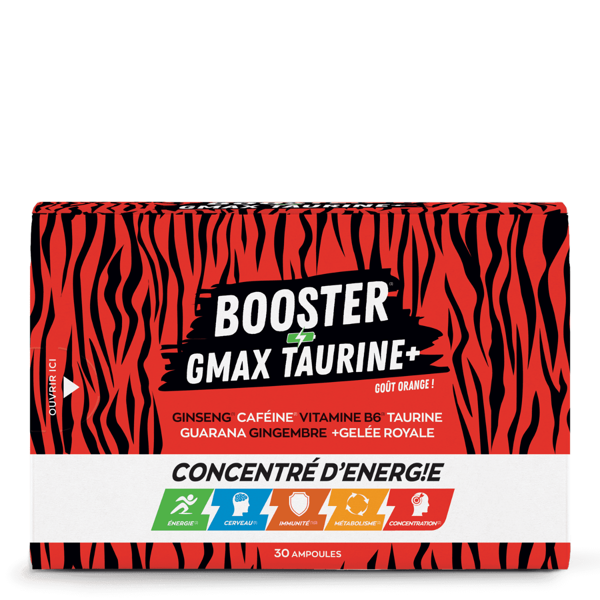 Gmax Taurine 30 ampoules